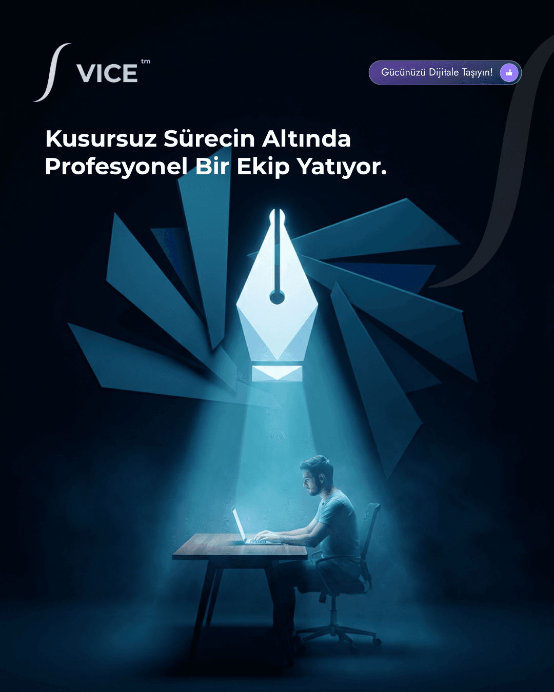 Vice Yazılım profesyonel ekip kurumsal iletişim tasarımı
